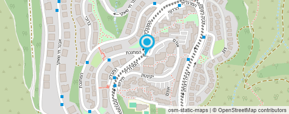 מפת הגעה אל מוניות קובי - 24 שעות