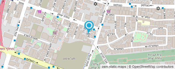 מפת הגעה אל מרכז קורן