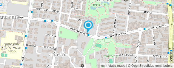 מפת הגעה אל מוזיאון לתולדות פתח תקוה