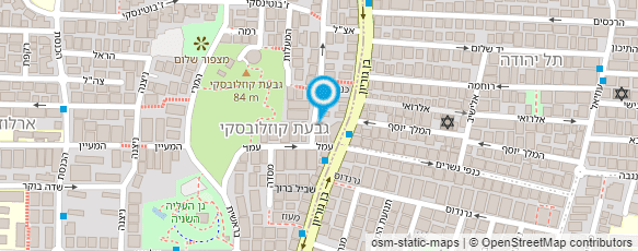 מפת הגעה אל גן חב"ד