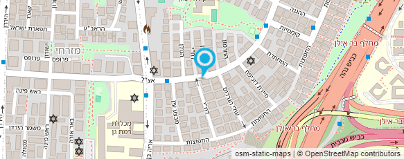 מפת הגעה אל מגון-דנציגר מפת הגעה אל מגון-דנציגר