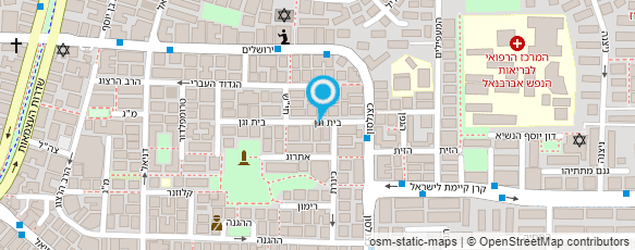 מפת הגעה אל כלנית בי"ס לנהיגה