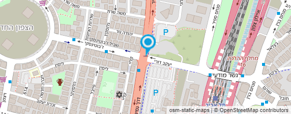 מפת הגעה אל עו"ד חיימובסקי שי