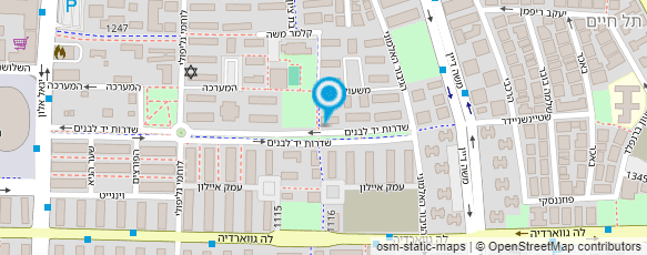 מפת הגעה אל שרון אומן הגן