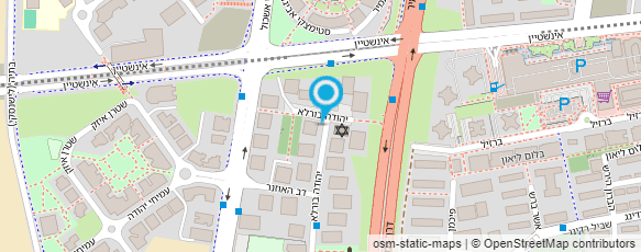 מפת הגעה אל ד"ר גרינשטיין אלכסנדר