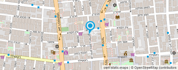 מפת הגעה אל פרופ' שטיינברג אלי