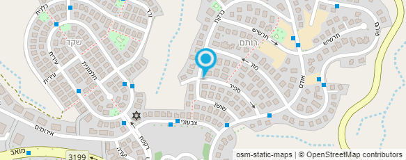 מפת הגעה אל וילה 1000 וחדרי האירוח