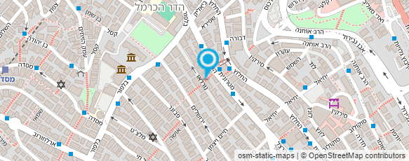 מפת הגעה אל שאול - הדר רותי