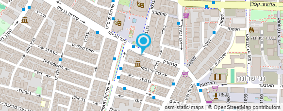 מפת הגעה אל הלל רונן