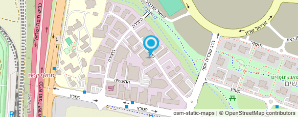 מפת הגעה אל רוני- נגרות רהיטים