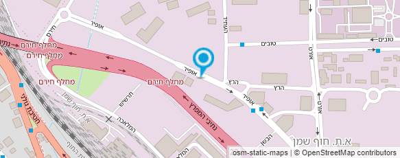 מפת הגעה אל ג'ינו תעשיות בע"מ