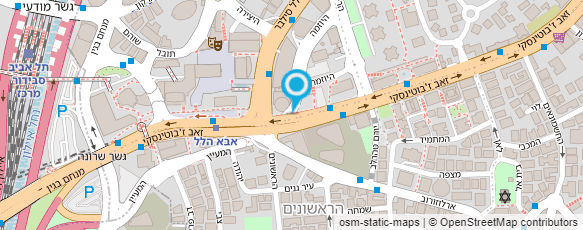 מפת הגעה אל גלזר אילן