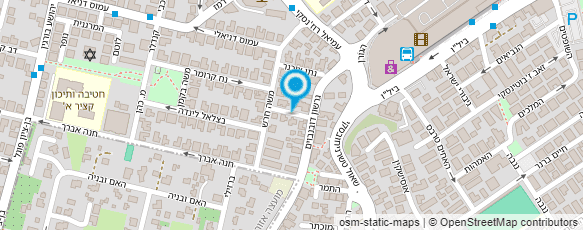 מפת הגעה אל ד"ר לוריא שמואל