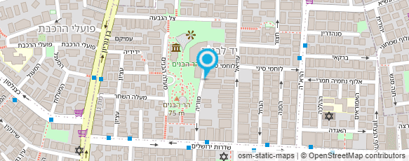 מפת הגעה אל גינון אבירן