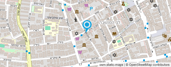 מפת הגעה אל נאמן עמוס