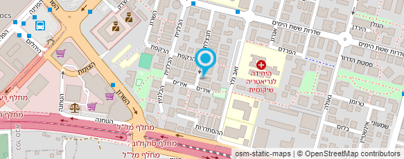 מפת הגעה אל סטודיו כרמי