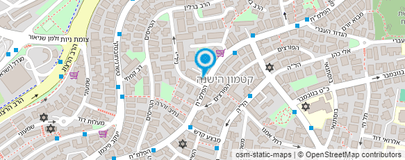 מפת הגעה אל רוזנפלד בת שבע