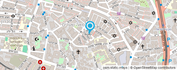 מפת הגעה אל שטרנר חיים