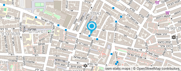 מפת הגעה אל בית מרקחת גאולה