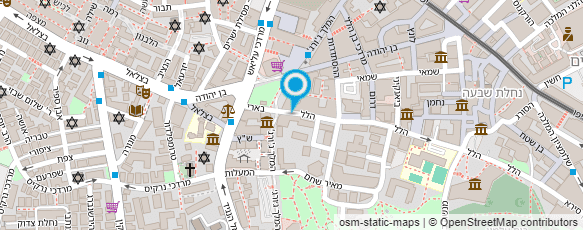 מפת הגעה אל רותי לוינסון המכון לשיקום השמיעה בע"מ