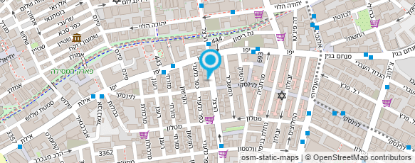 מפת הגעה אל כובעי פז