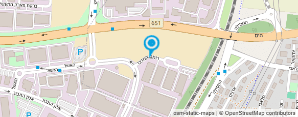 מפת הגעה אל קונטקט קיסריה בע"מ