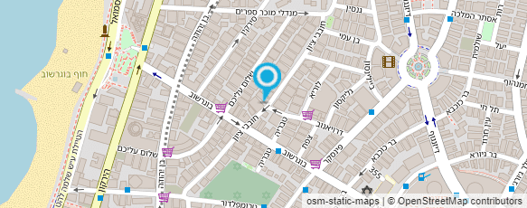 מפת הגעה אל ישראלי-דינר גילה