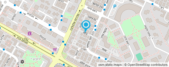 מפת הגעה אל ד"ר נויפלד - פירסט אווה