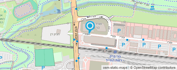 מפת הגעה אל באוז סנטר - Bose Center