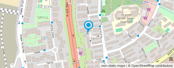 מפת הגעה אל בלסלב גילה - מאנגלית לעברית