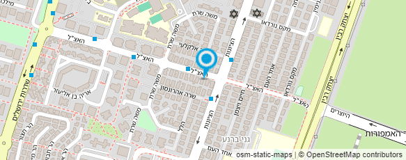 מפת הגעה אל גן נבון