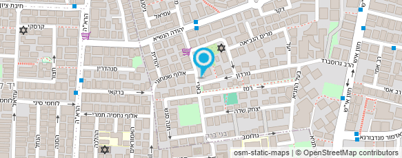 מפת הגעה אל חלפון פיגומים