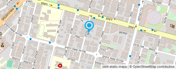 מפת הגעה אל אלרן - הנדסה בע"מ