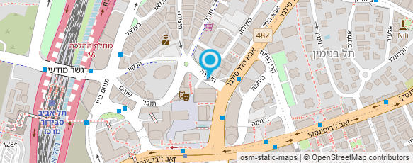 מפת הגעה אל אשנב טכנולוגיות מידע בע"מ