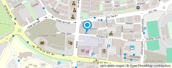 מפת הגעה אל מכבי שירותי בריאות