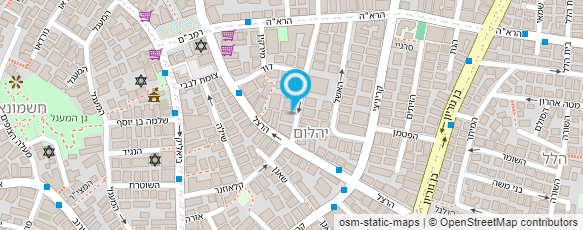 מפת הגעה אל המרכז למשפחות חד-הוריות