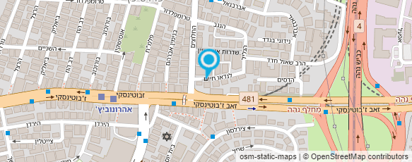 מפת הגעה אל מ.ש.י. אחזקות ונקיון מפת הגעה אל מ.ש.י. אחזקות ונקיון