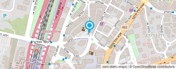 מפת הגעה אל י.ל. מנופים והובלות