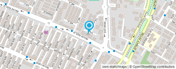 מפת הגעה אל גורדין מרט שירותי מוסיקה