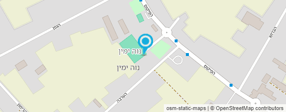 מפת הגעה אל גן אורן