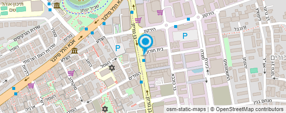 מפת הגעה אל יגאל נחום ושות' - רו"ח