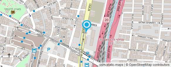 מפת הגעה אל סטודיו פיירפליי (בלומן טל, נועם גולן)