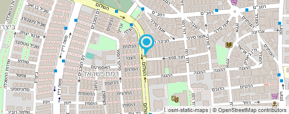 מפת הגעה אל נועה-שרותי אינסטלציה