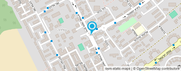 מפת הגעה אל מכולת אדיר