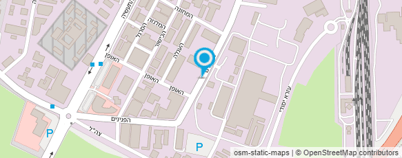 מפת הגעה אל מוסך מ.ז. אור