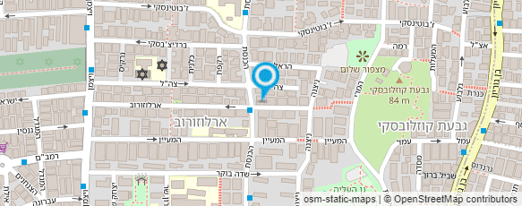 מפת הגעה אל יעל בנש