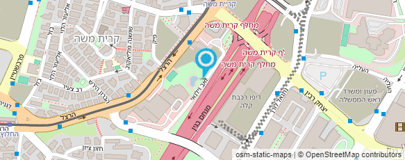 מפת הגעה אל מוניות בית הכרם