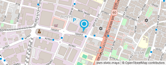 מפת הגעה אל קבסו - עיצוב בתאורה