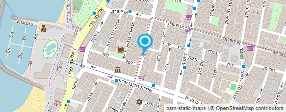 מפת הגעה אל מרפאה וטרינרית בשדרה מפת הגעה אל מרפאה וטרינרית בשדרה