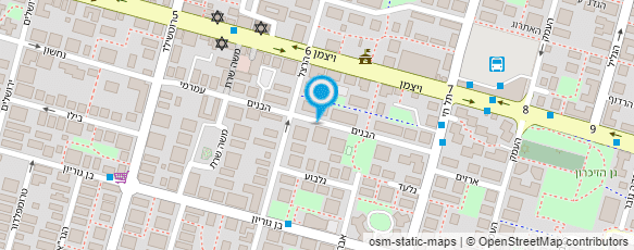 מפת הגעה אל ר.ק תרגומים